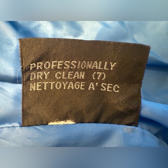 Vtg Members Only Jacket Mens 44 Steel Blue Classic Bomber 80s/90s Retro Grandpa - Picture 13 of 16